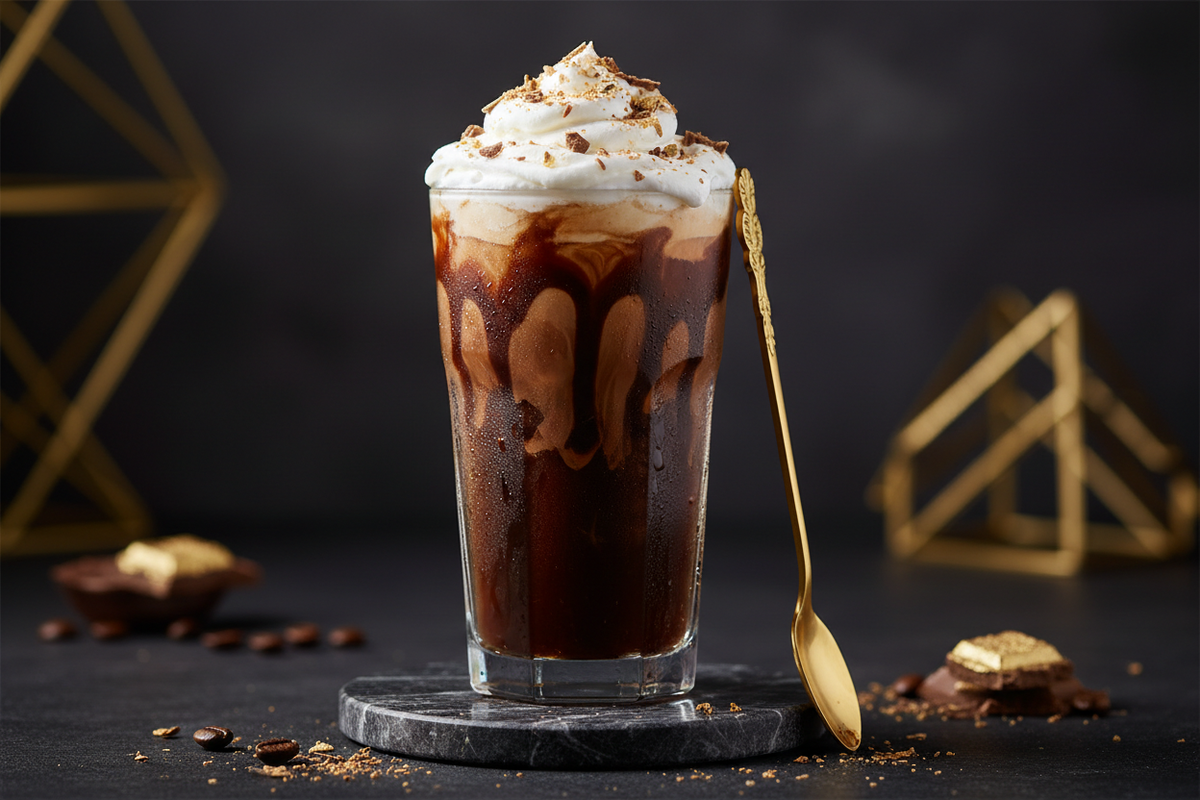 How to Make Dubai Chocolate Iced Coffee at Home