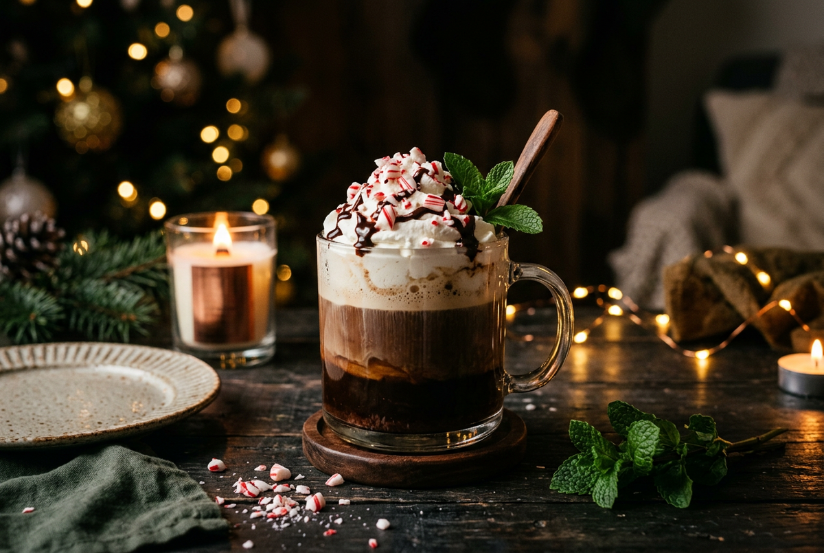How to Make Peppermint Mocha Coffee at Home