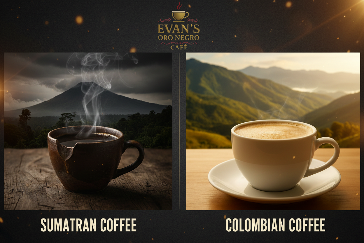 Sumatran Coffee vs Colombian Coffee