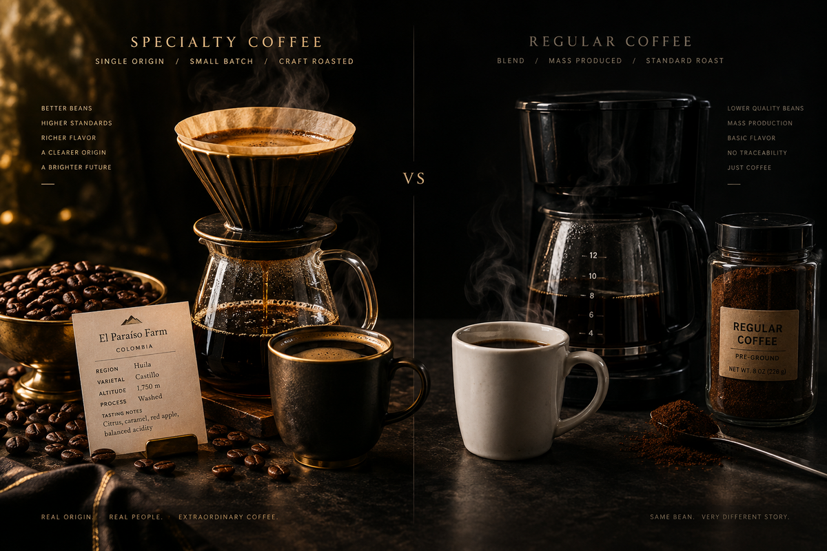 What Is the Difference Between Specialty Coffee and Regular Coffee?
