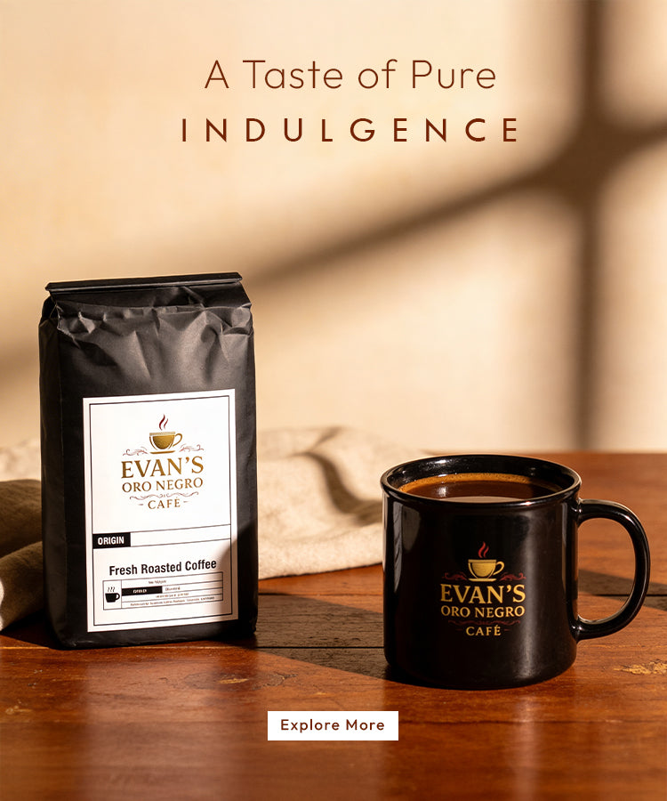 Max Caf Blend | High Caffeine Coffee | Evan's Oro Negro – Evan's